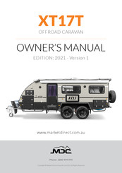 MDG XT17T Owner's Manual