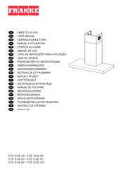 Franke FDF EV8 60 User Manual