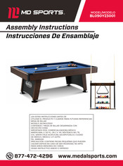 MD SPORTS BL090Y23001 Assembly Instructions Manual