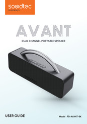 PORODO Soundtec PD-AVANT-BK User Manual