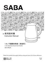 Saba SA-HK24 Instruction Manual