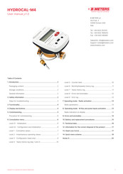 B Meters HYDROCAL-M4 User Manual