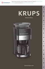 Krups KM832810 Manual