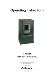 Collomix VIBA PRO Operating Instructions Manual