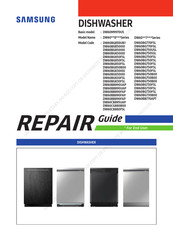 Samsung DW60BG750B00 Repair Manual