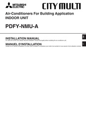Mitsubishi Electric City Multi PDFY-NMU-A Installation Manual