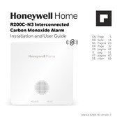Honeywell Home R200C-N3 Installation And User Manual