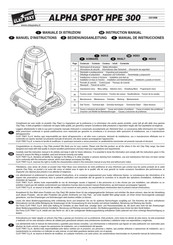 Clay Paky ALPHA SPOT HPE 300 Instruction Manual