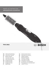 Bosch PHA2662 Instruction Manual