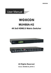 Woxcon MUH88A-H2 User Manual