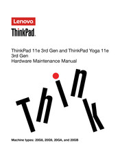 Lenovo ThinkPad 11e 3rd Gen Hardware Maintenance Manual
