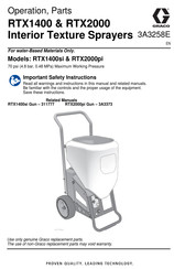 Graco RTX2000 Operation, Parts