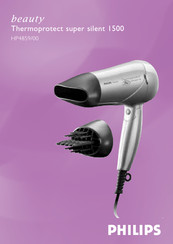 Philips Beauty Thermoprotect super silent 1500 Manual