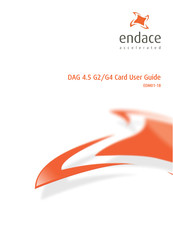 Endace DAG 4.5 G4 User Manual