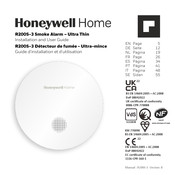 Honeywell Home R200S-3 Installation And User Manual