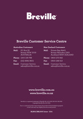 Breville Power Blender BLR50 Instruction Booklet