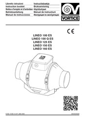 Vortice LINEO 100 Q ES Instruction Booklet