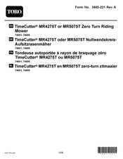 Toro TimeCutter MR4275T Manual