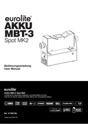 EuroLite AKKU MBT-3 Spot MK2 User Manual