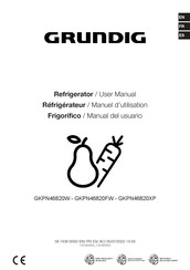 Grundig GKPN46820W User Manual