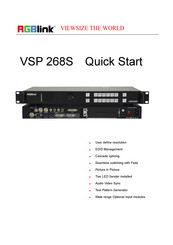 RGBlink VSP268S Quick Start Manual
