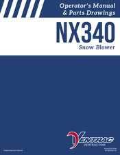 Ventrac NX340 Operator's Manual