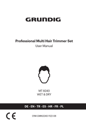 Grundig MT 8240-Pro User Manual
