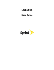 Sprint LGLS885 User Manual