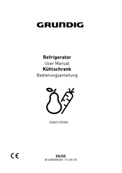 Grundig GQN21355XN User Manual