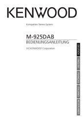 Kenwood M-925DAB Operating Instructions Manual