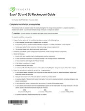 Seagate Exos 2U12 Manual
