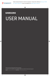 Samsung UE65TU7090UXZT User Manual