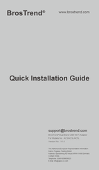 BROSTREND AC5L Quick Installation Manual