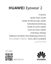 Huawei Eyewear 2 Quick Start Manual