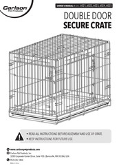 Carlson Pet Products 6025 Owner's Manual