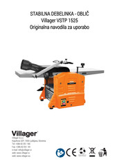 Villager VSTP 1525 Original Instruction Manual