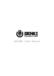 Genki GK-800 User Manual