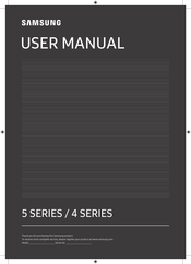 Samsung UE32T4500 User Manual