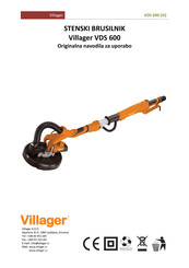 Villager VDS 600 Original Instruction Manual
