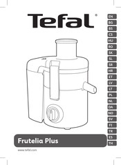 TEFAL Frutelia Plus Manual