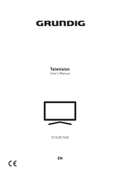 Grundig 75 GUB 7340 User Manual