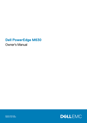 Dell PowerEdge M630 Owner's Manual