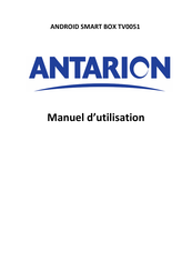 ANTARION TV0051 User Manual