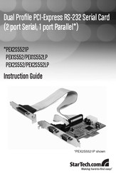 StarTech.com PEX2S5521P Instruction Manual