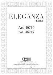 Gessi Eleganza 46715 Manual