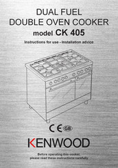 Kenwood CK 405 Operating Instructions Manual