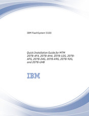 IBM 2078-UHB Quick Installation Manual