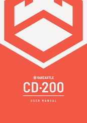 Oakcastle CD 200 User Manual