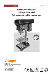 Villager VLN 5016 Original Instruction Manual