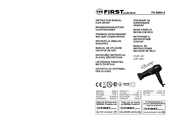 TZS First AUSTRIA Destiny FA-5654-4 Instruction Manual